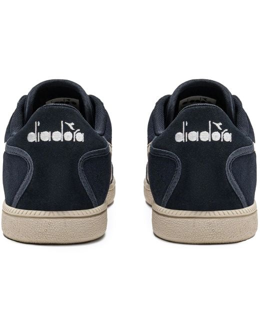 Diadora Blue Trainer Suede for men