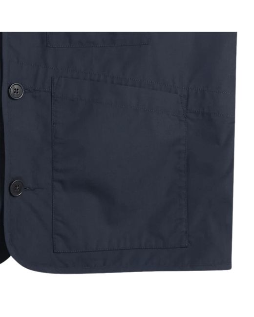 Universal Works Blue City Waistcoat for men