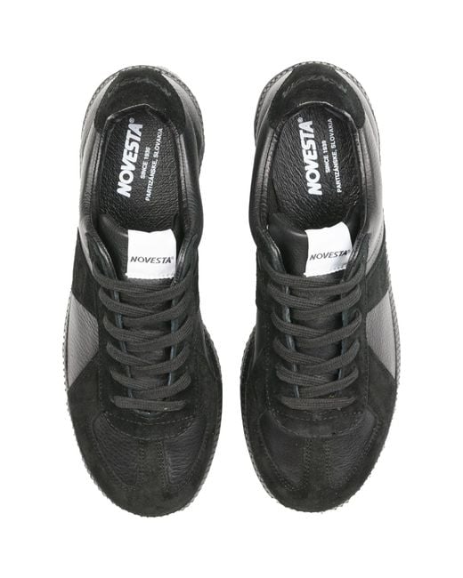 Novesta Black German Army Trainer Gat for men