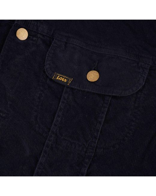 Lois Blue Tejana Thin Cord Jacket for men