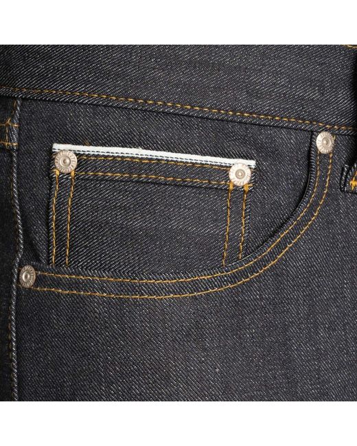 Naked & Famous Gray True Guy Left Hand Twill for men