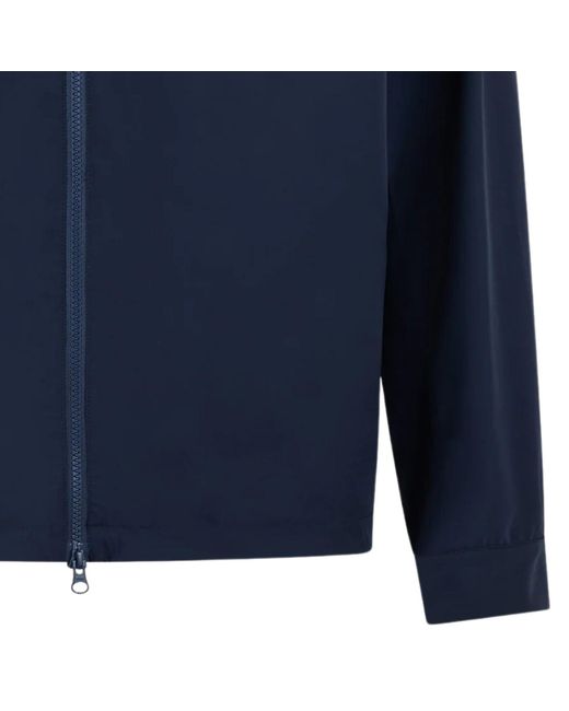 Aquascutum Blue Shell Sp Overshirt for men