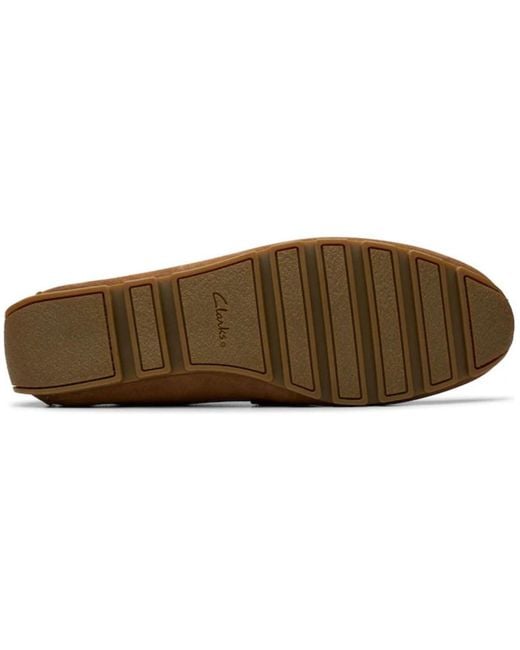 Clarks Brown Corsley Bar Loafers for men