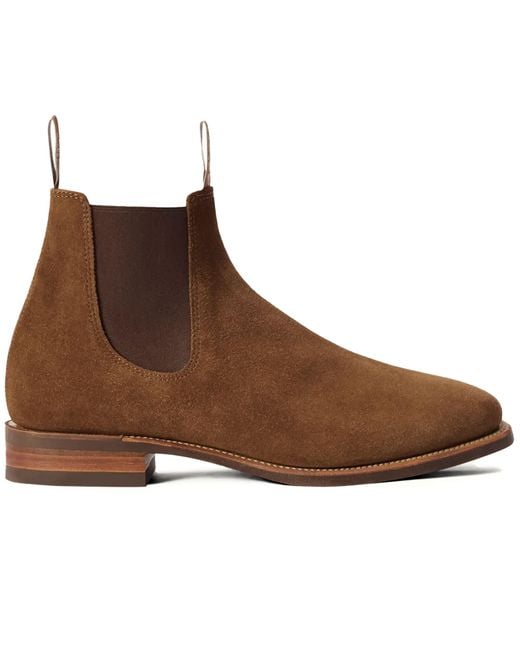 R.M.Williams Brown Comfort Craftsman Boots for men