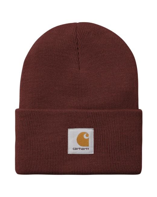 Carhartt Purple Acrylic Watch Hat for men