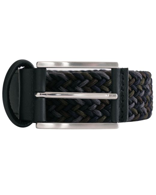 Andersons Black Woven Belt for men