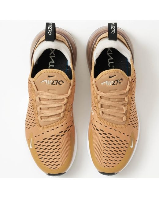 Nike Air Max 270 Elemental Gold Black in Metallic for Men Lyst Australia