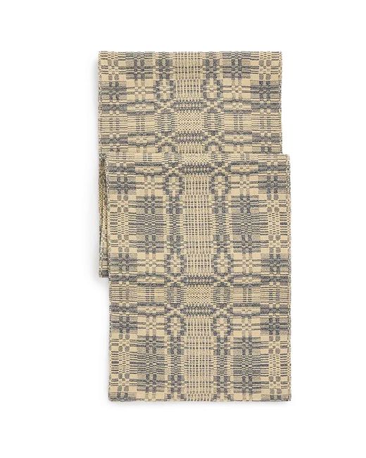 RRL Natural Cotton Jacquard Scarf for men