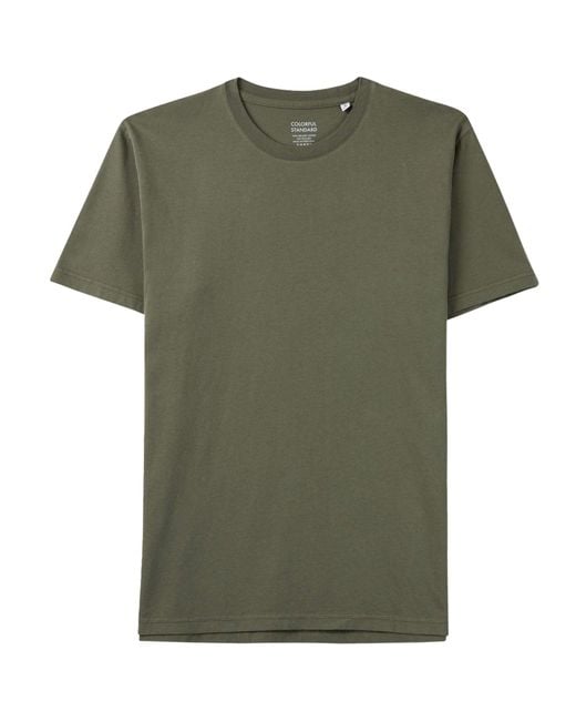 COLORFUL STANDARD Green Classic Organic T-Shirt for men