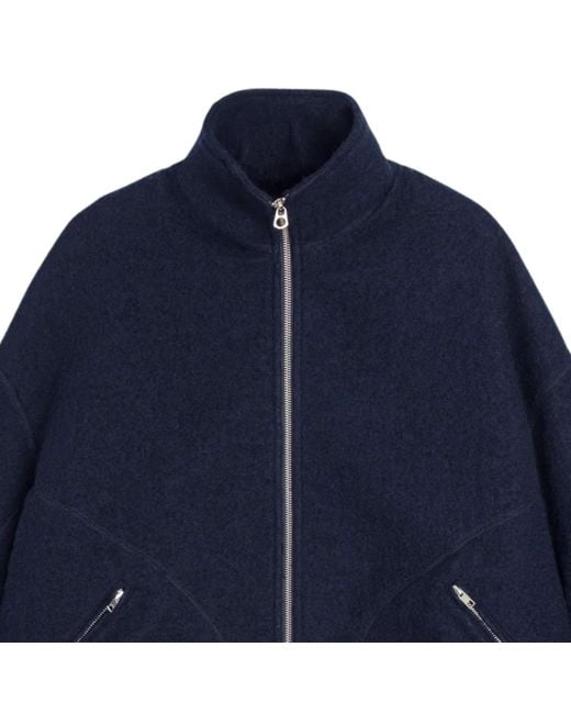 YMC Blue Aaron Zip Jacket for men