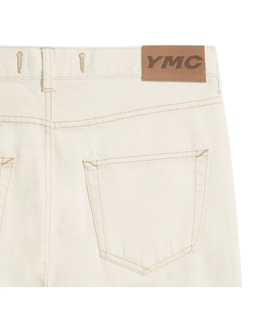 YMC Natural Earth Tearaway Jeans for men