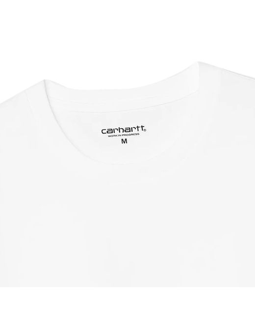 Carhartt White Short Sleeve Base T-Shirt for men