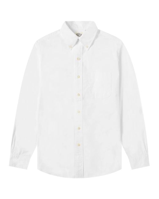 Orslow White Button Down Shirt for men