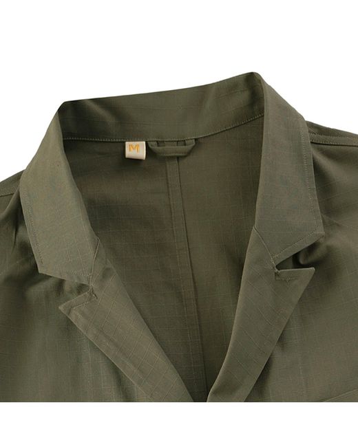 real hoxton Green Ripstop Engineer Jacket for men