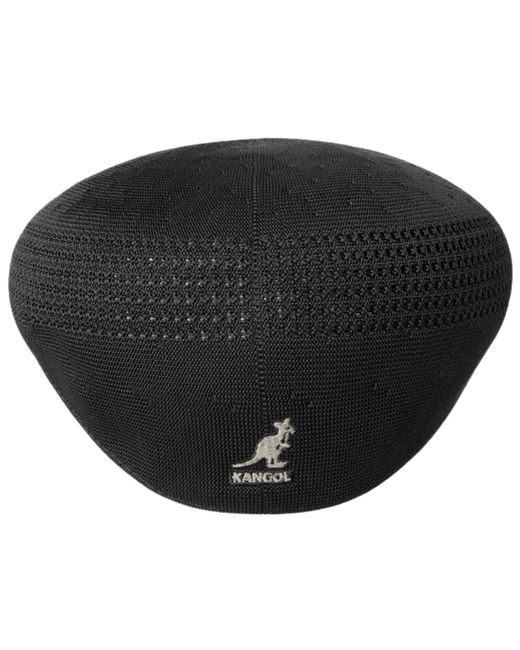 Kangol Black Tropic 504 Ventair Flat Cap for men