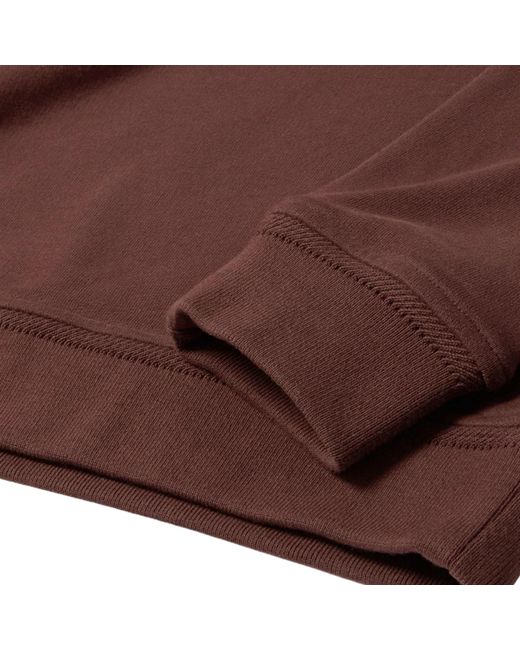 Belstaff Brown Quarter Zip Sweatshirt for men