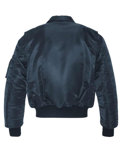 Schott Nyc Blue Cwu 90's Fit Bomber Jacket for men