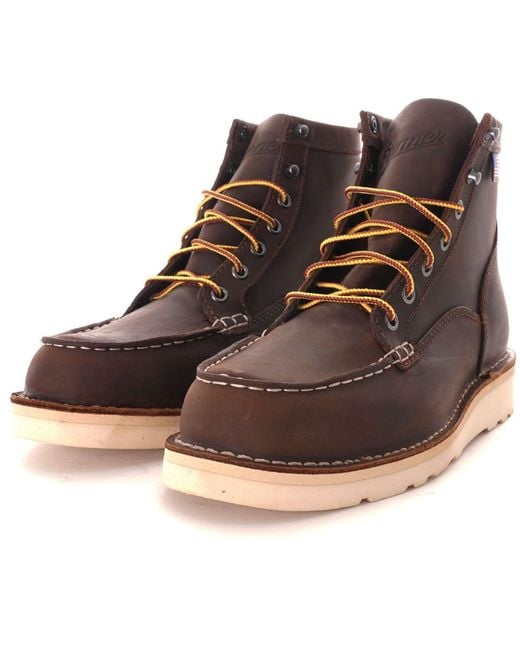 Danner Brown Bull Run Moc Toe for men