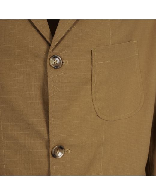 real hoxton Green Ripstop Engineer Jacket for men