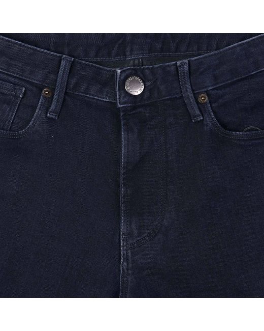 Emporio Armani Blue J06 Slim-Fit Jeans for men