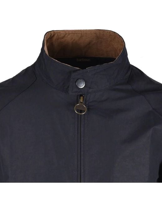 Barbour Blue Rectifier Harrington Jacket for men