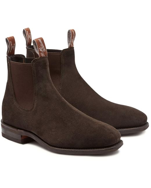 R.M.Williams Brown Comfort Craftsman Boots for men