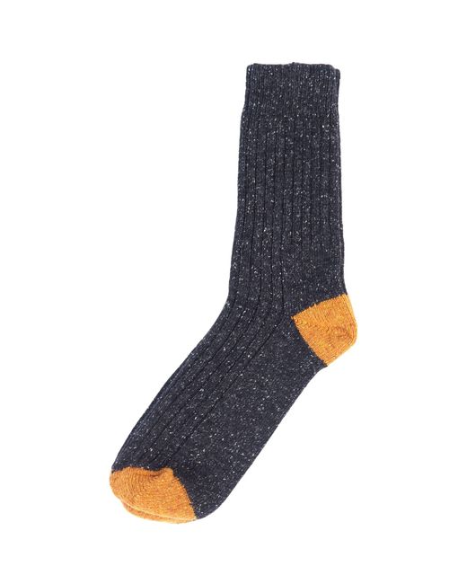 Barbour Blue Houghton Socks for men