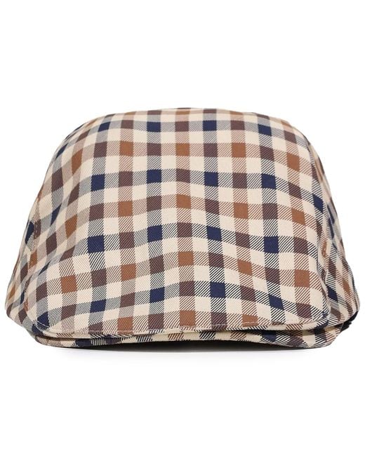 Aquascutum Multicolor Cotton Flat Hat for men