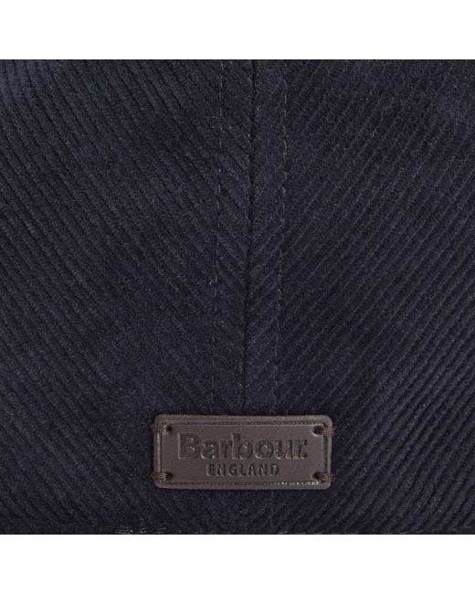 Barbour Blue Bayfield Flat Cap for men