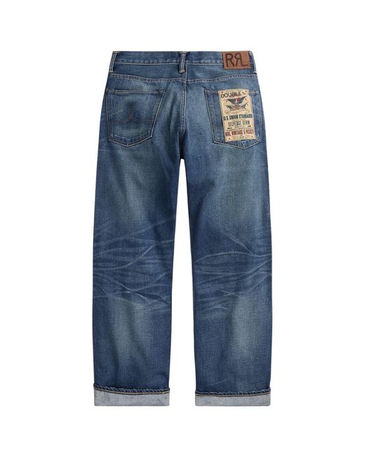 RRL Blue Vintage 5-Pocket Grandfalls Jean for men