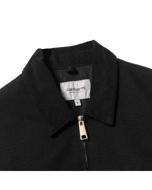 Carhartt Black Og Detroit Jacket for men