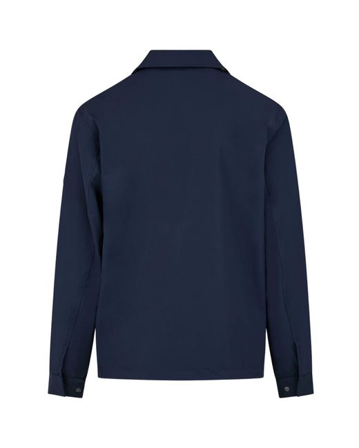 Aquascutum Blue Shell Sp Overshirt for men