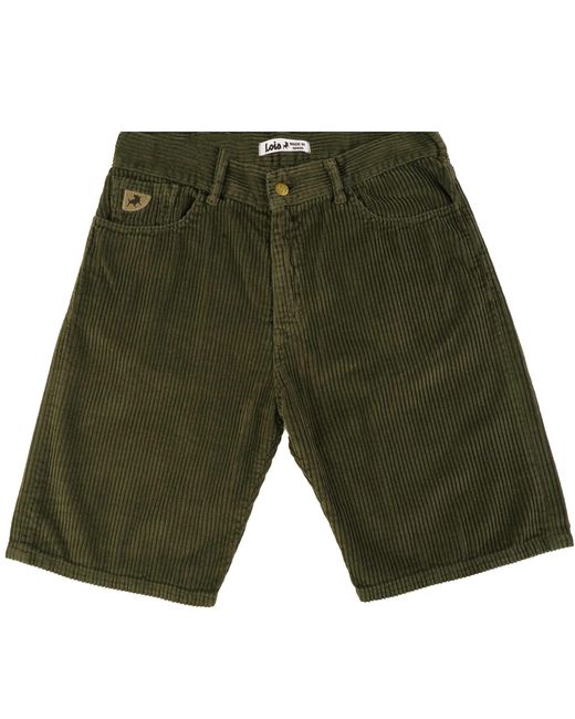 Lois Green Lois Pepe Jumbo Corduroy Shorts for men