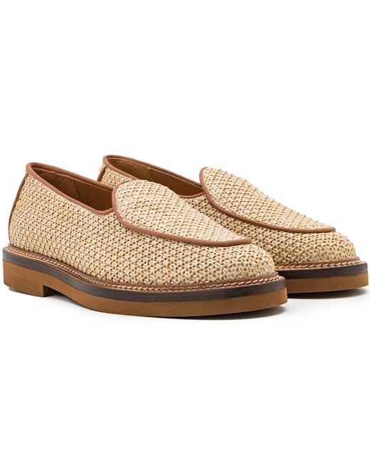 Jacques Soloviere Natural Lex Raffia for men