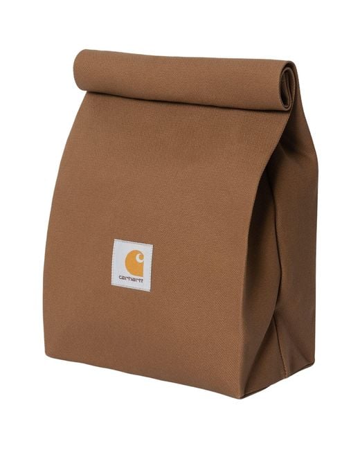 Carhartt Brown Lunch Bag for men