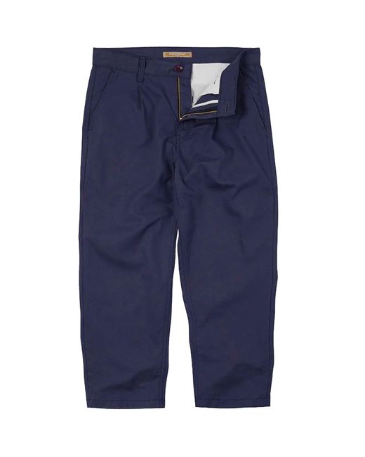 FRIZMWORKS Blue Og Haworth One Tuck Pants for men