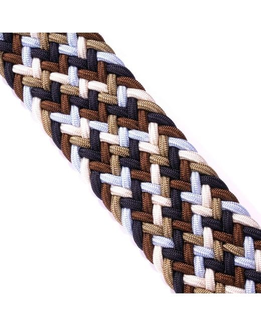 Andersons Blue Woven Belt for men