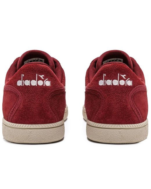 Diadora Red Trainer Suede for men