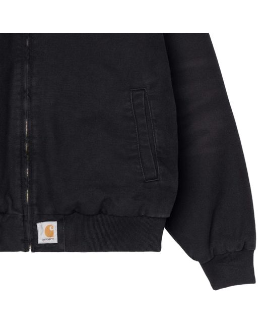 Carhartt Black Og Santa Fe Jacket for men