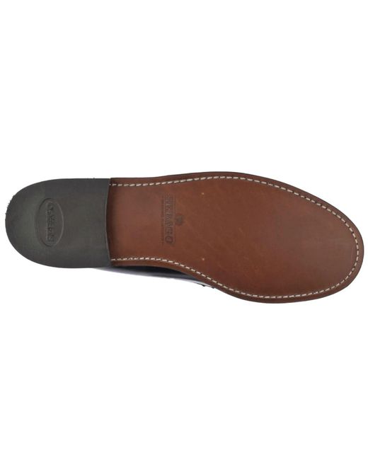 Sebago Blue Classic Dan Leather Loafer for men