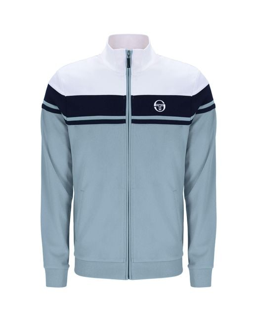 Sergio Tacchini Blue Damarindo Track Top for men