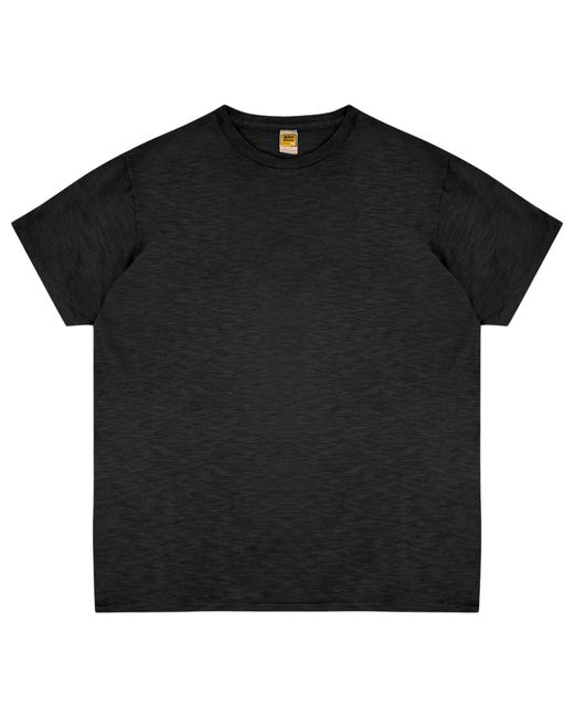 Velva Sheen Black Rolled Short Sleeve Crew Neck T-Shirt for men
