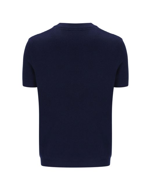Fila Blue Gerardo Knitted T-Shirt for men