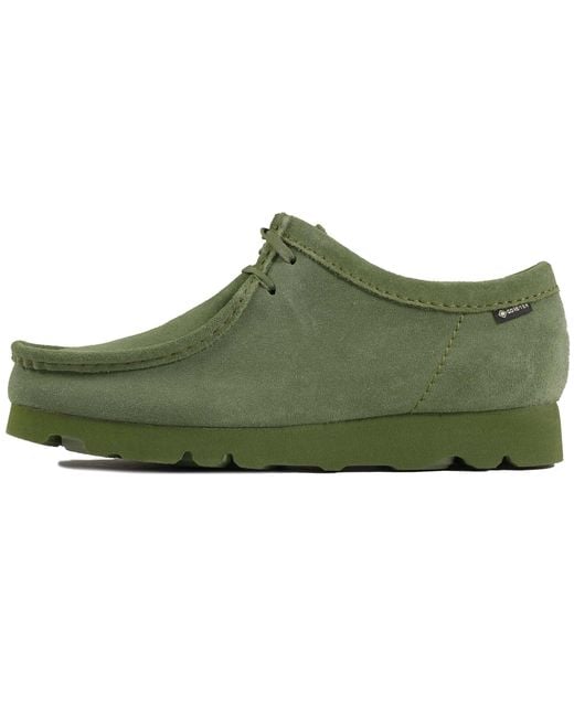 Clarks Green Wallabee Gtx for men