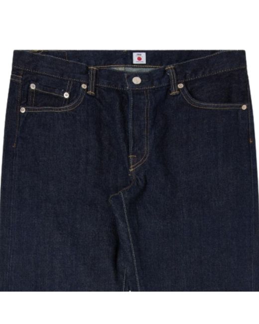 Edwin Blue Regular Tapered Jeans for men