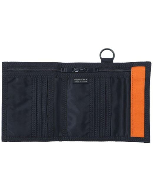 Porter-Yoshida and Co Blue Porter-Yoshida &Amp; Co. Porter-Yoshida &Amp; Co Tanker Wallet for men
