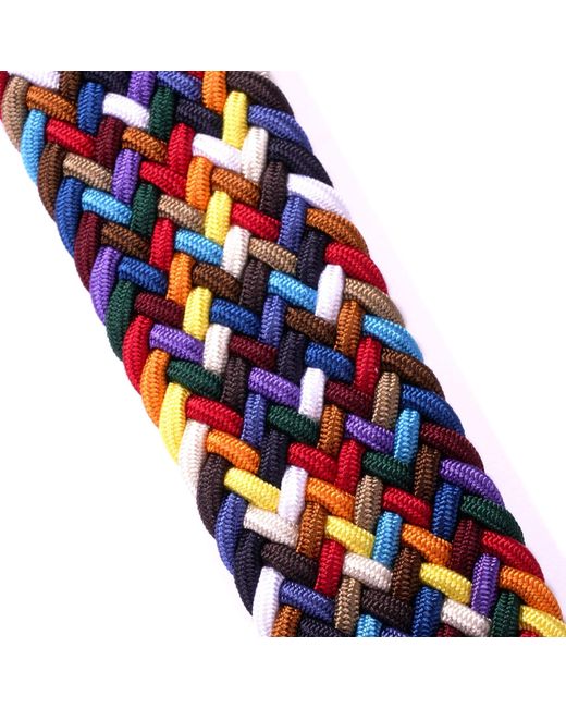 Andersons Blue Woven Belt for men