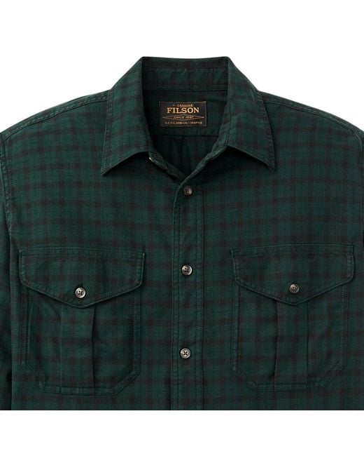 Filson Green Alaskan Guide Shirt for men