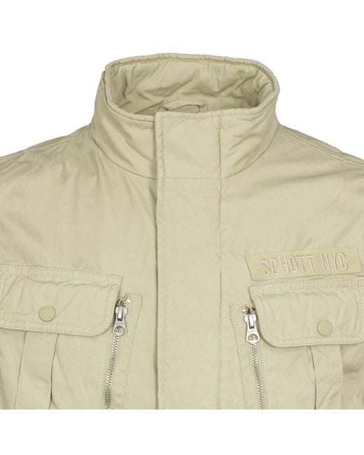 Schott Nyc Green M1941X Field Jacket for men