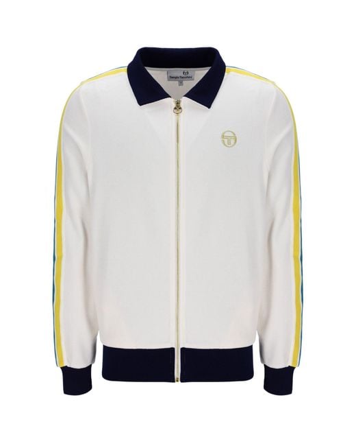 Sergio Tacchini White Monte Track Jacket for men